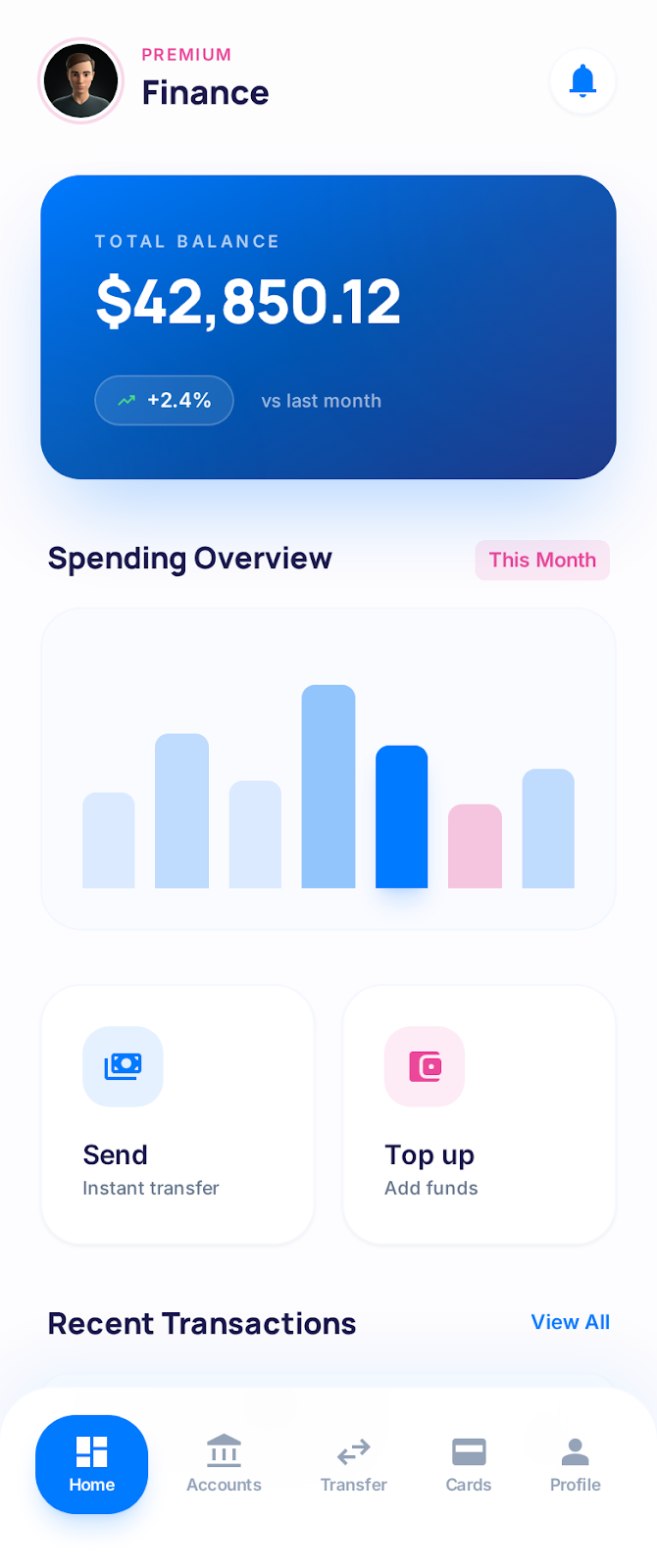 Finance app